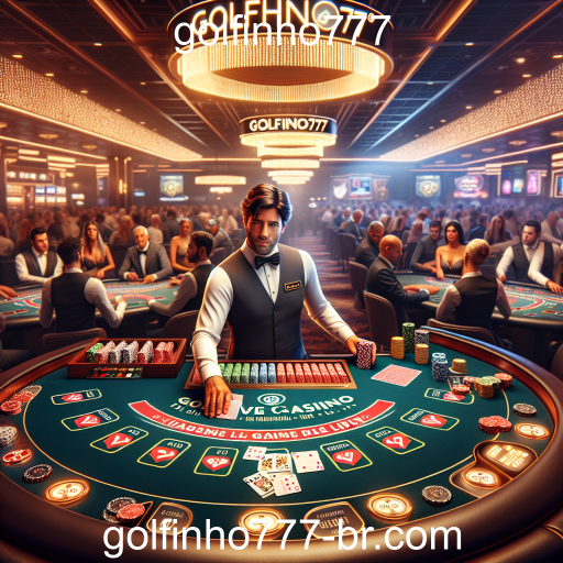 A Experiência do Dealer Ao Vivo no Golfinho777